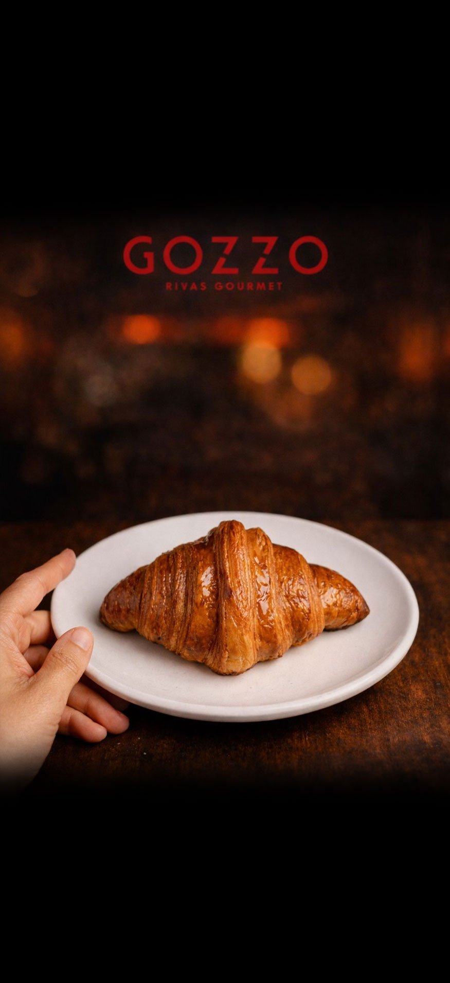 Croissant de mantequilla