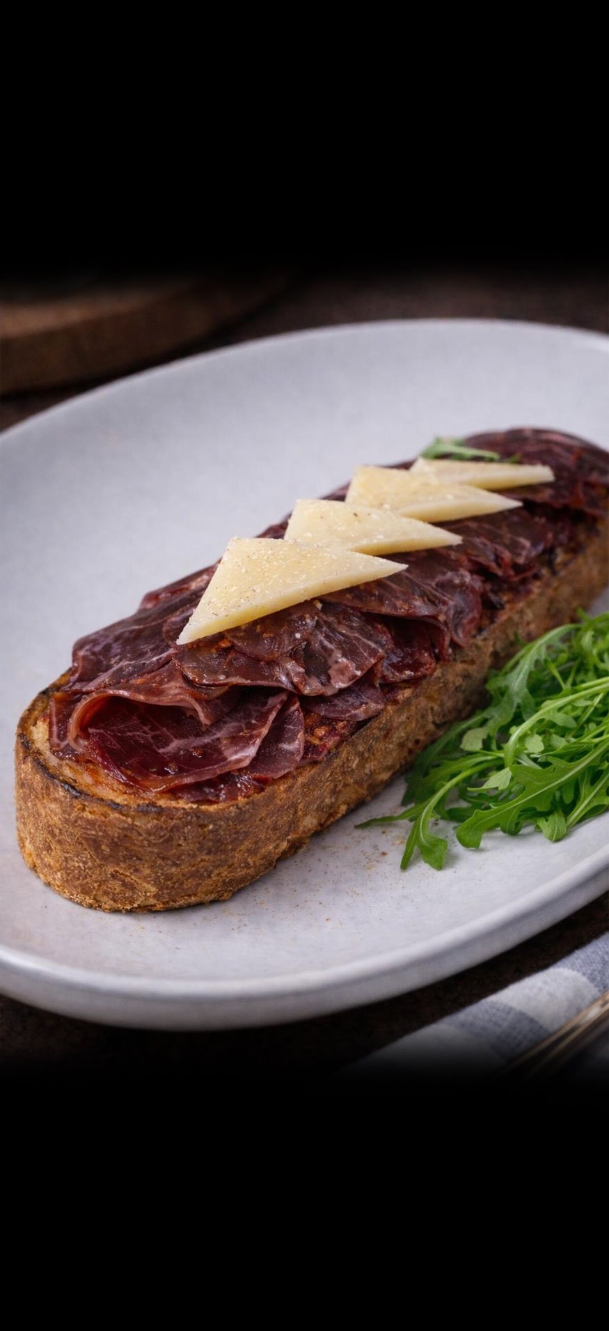 Tosta de Cecina de Vaca Premium
