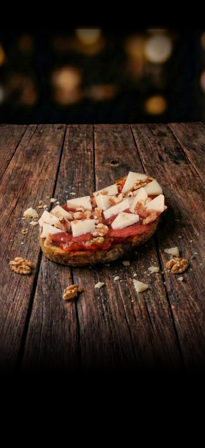 Tosta de Queso de Oveja Curado