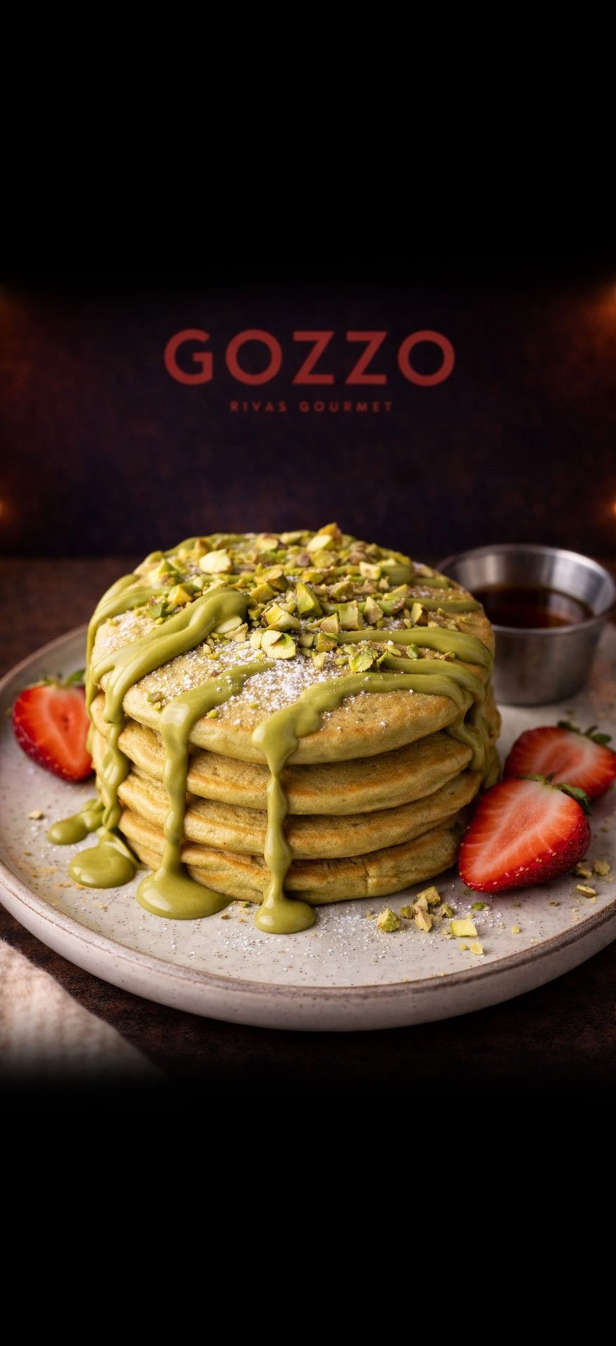 Panqueque de Pistacho